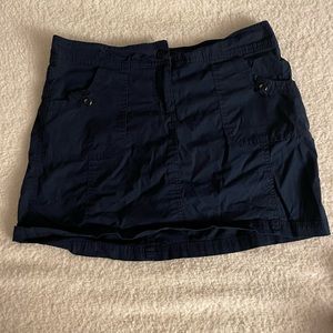 Short Blue Skort
